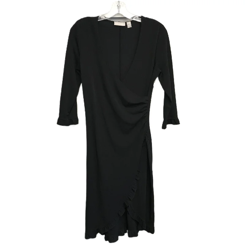 Black Dress Casual Midi By Nordstrom, Size: S