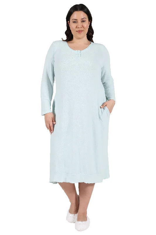 The Comfort Collection Plus Size Snap Gown