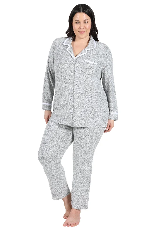 The Comfort Collection Plus Size Tailored PJ Set