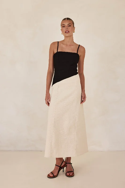 Channing Maxi Dress (Cream)