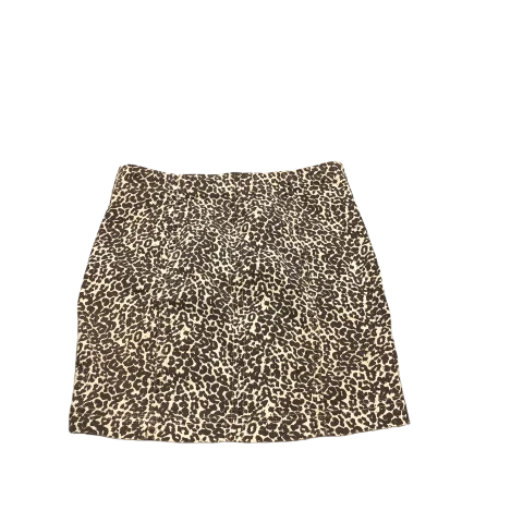 Animal Print Skirt Mini & Short Free People, Size 2