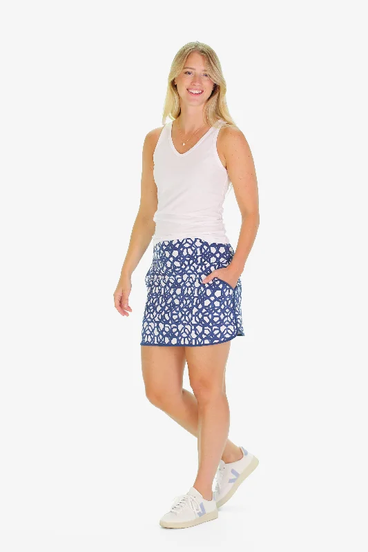 The Suzanne Skort in Navy Bowline