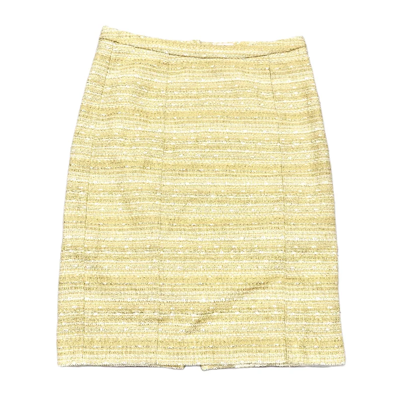 Yellow Skirt Midi By Lilly Pulitzer, Size: 6