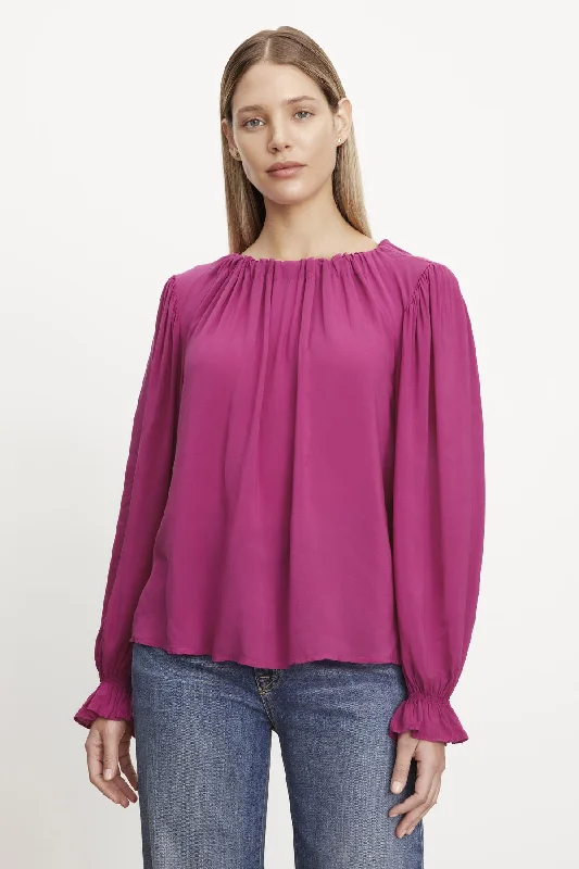 BRISTOL NECK TIE TOP