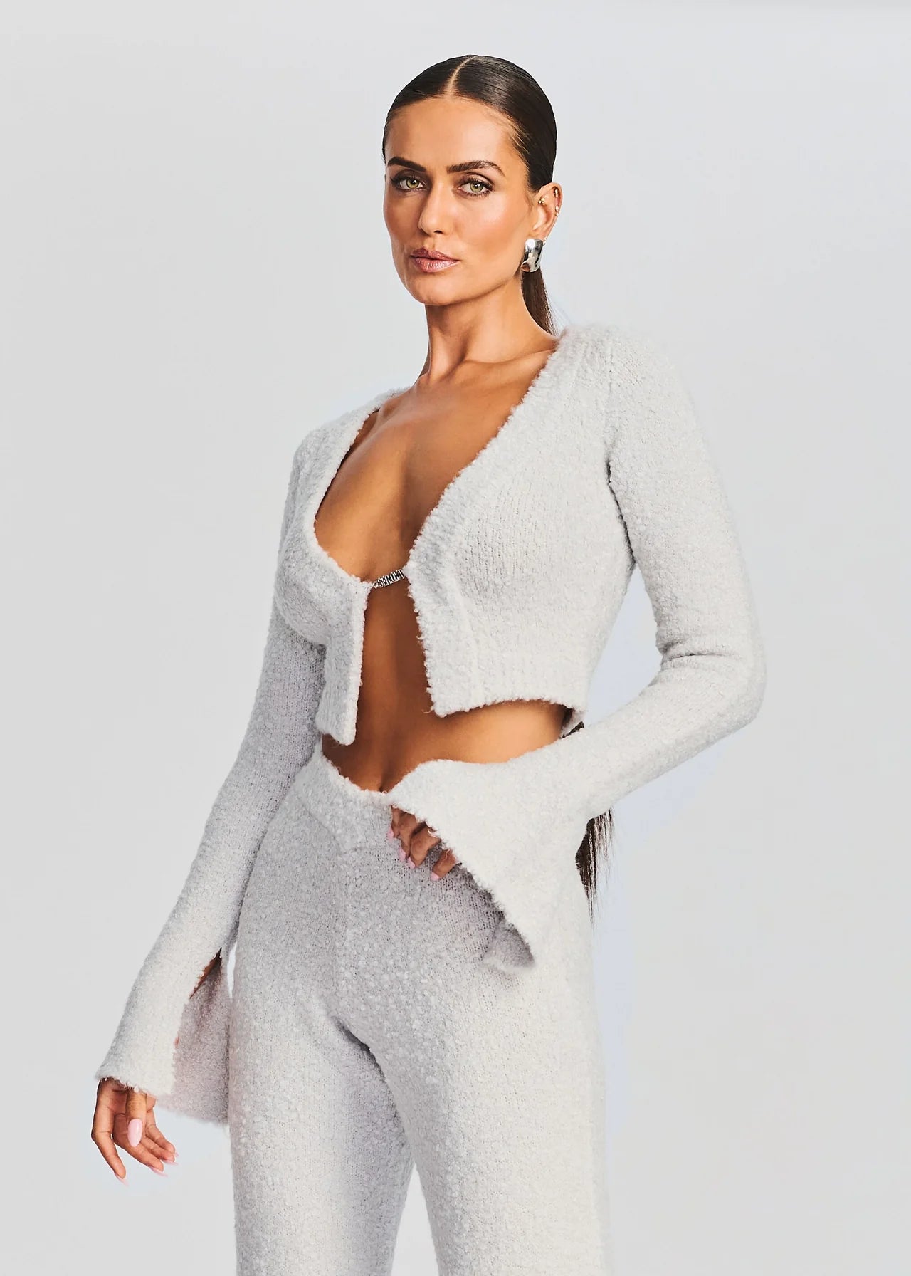 Bora Cardigan - Silver