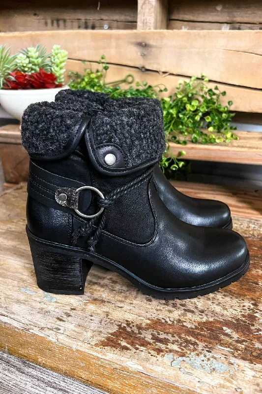 Doja Step Bootie - Black