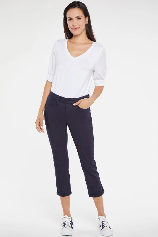 Chloe Skinny Capri Jeans - Dark Rinse