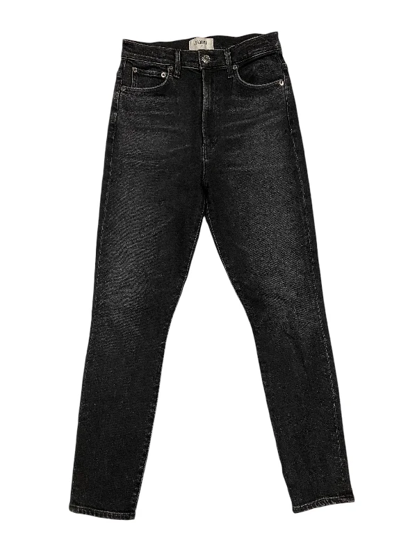 Jeans Skinny By Agolde In Black, Size: 2