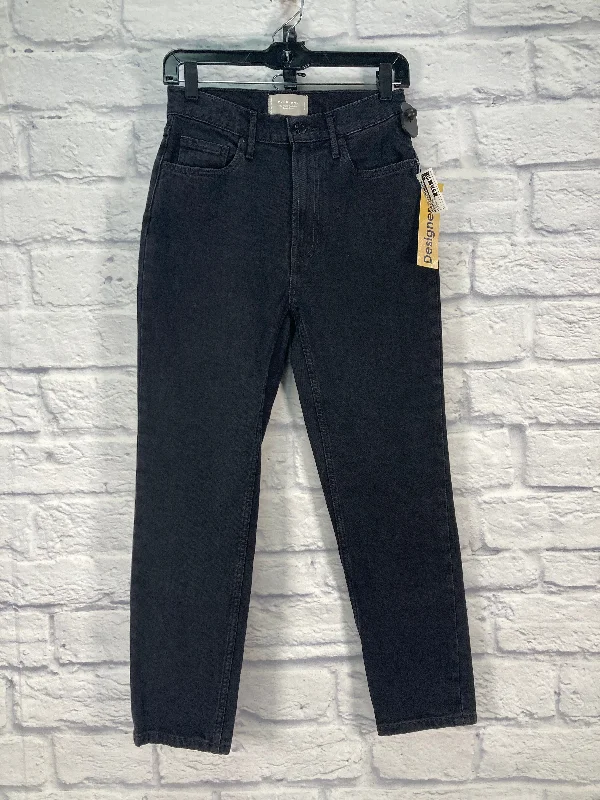 Jeans Straight By Everlane In Black, Size: 2