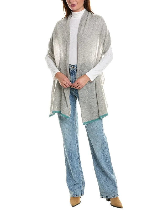 Portolano Flat Jersey Oblong Cashmere Wrap