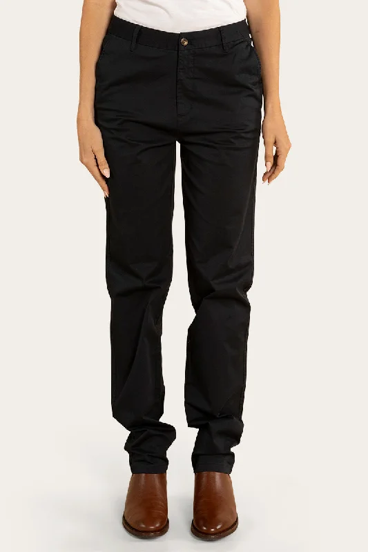 Scottsdale Womens Regular Fit Chino Pant - Dark Navy