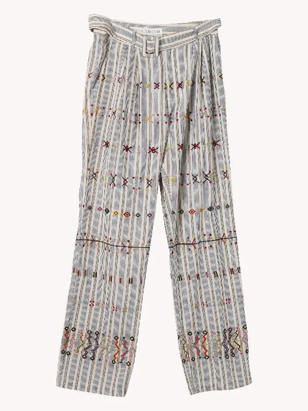 Colette Arrow Linen Pant